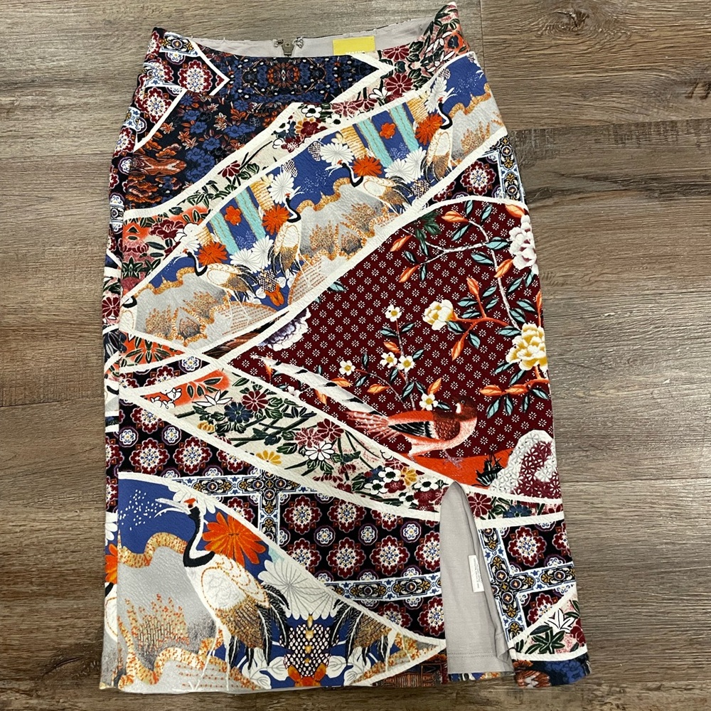 Anthropologie Maeve printed skirt